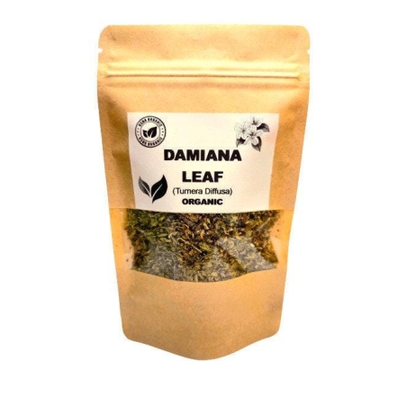 Organic DAMIANA LEAF | turnera diffusa | damiana tea | herbal tea | dried herbs | organic herbs | tea | herba