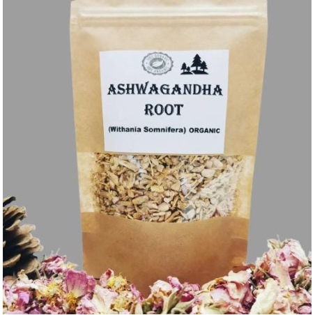 Organic ASHWAGANDHA ROOT | Withania Somnifera | Ashwagandha Root Tea | Herbal Tea | Herba | Dried Root | Organic Root | Organic Herbs