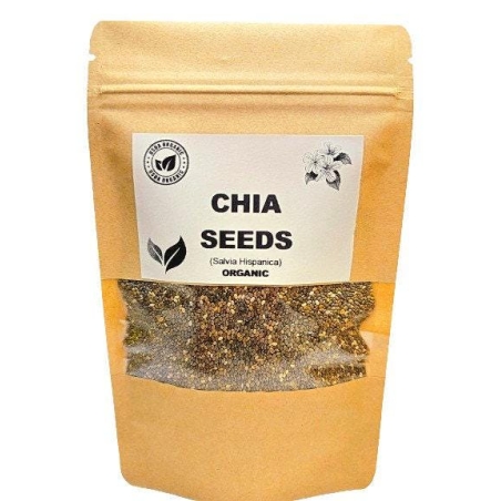 Organic chia seeds | salvia hispanica | chia |  dried seeds | raw chia seeds | organic seeds | semes | herba | tea