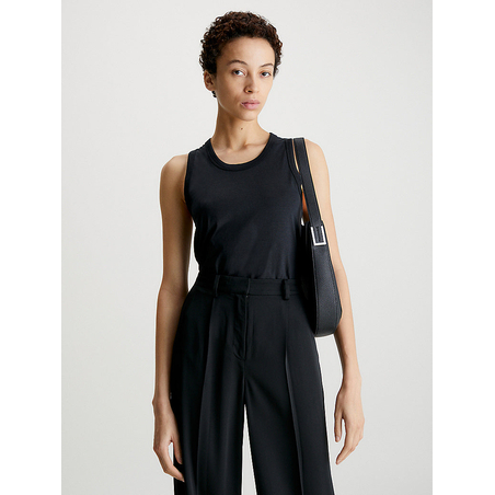 SOOTH COTTON TANK Ck Black Women