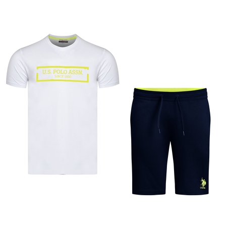 U.S. POLO ASSN. - MEN'S SET - T-SHIRT AND SHORTS KURT Men