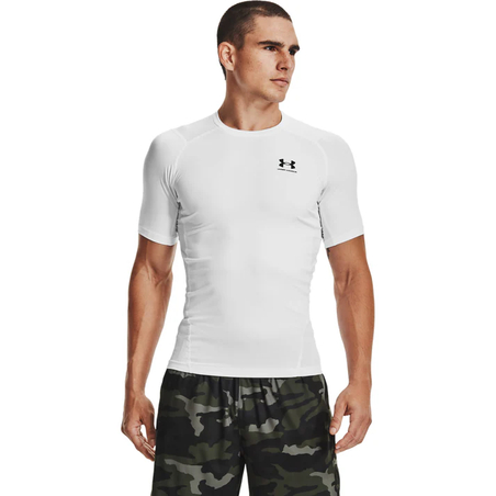 Men's HeatGear Short Sleeve WHITE