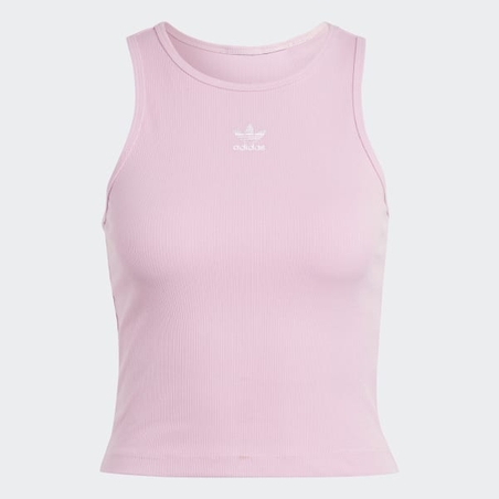 TANK RIB PINK Women