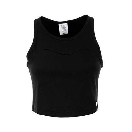 W LNG RIB TANK BLACK Women