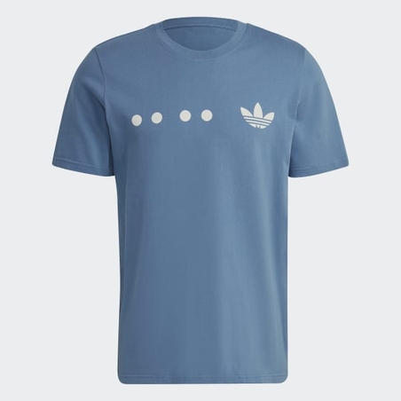 LOGO SS T BLUE Men