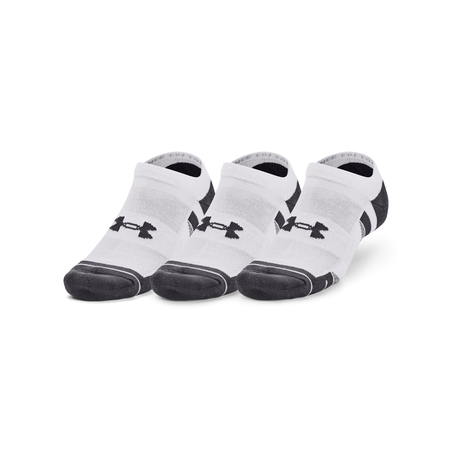 UA PERFORMANCE COTTON 3PK NS White Pitch Gray Unisex