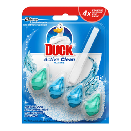 Блокче за тоалетна чиния Duck Active Clean Pine