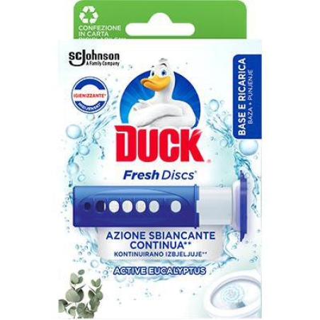Гел диск за тоалетна чиния Duck Lavanda - дозатор+пълнител