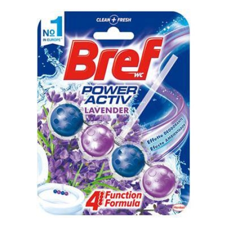 Блокче за тоалетна чиния Bref Blue activ+ Lavanda