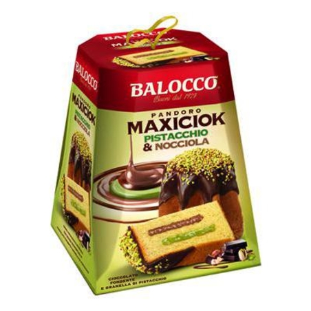 Пандоро BALOCCO MAXICIOK Pistaccio&Nicciola