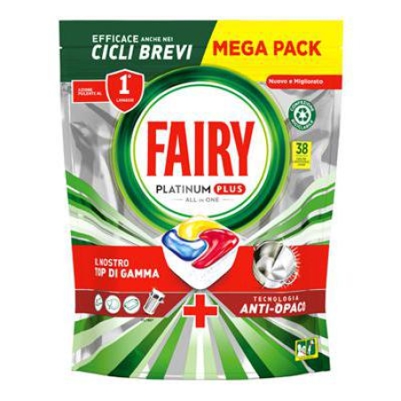 Таблетки за съдомиялна Fairy Platinum Plus