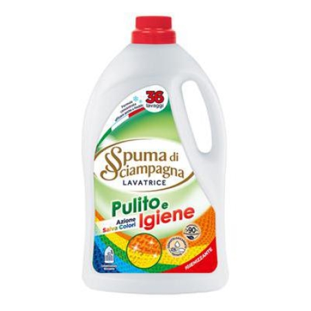 Течен перилен препарат Spuma di Sciampagna Pulito e Igiene