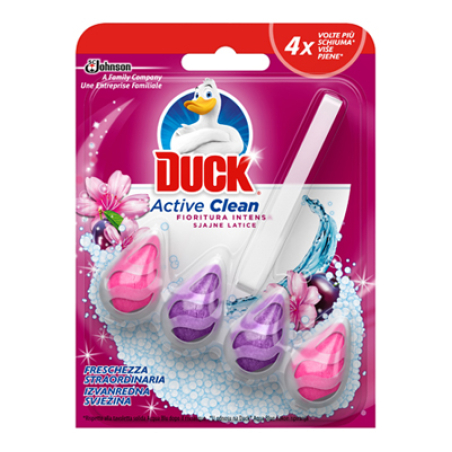Блокче за тоалетна чиния Duck Active Clean Tropical Adventure