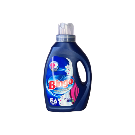 BINGO WHITE & COLOURS ТЕЧЕН ПЕРИЛЕН ПРЕПАРАТ ЗА ЦВЕТНИ И БЕЛИ ТЪКАНИ 1200 мл.