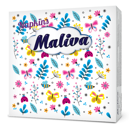 MALIVA ПРИНТ САЛФЕТКИ 50 бр.
