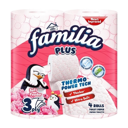FAMILIA SOFT POWDER ТОАЛЕТНА ХАРТИЯ 4 бр.