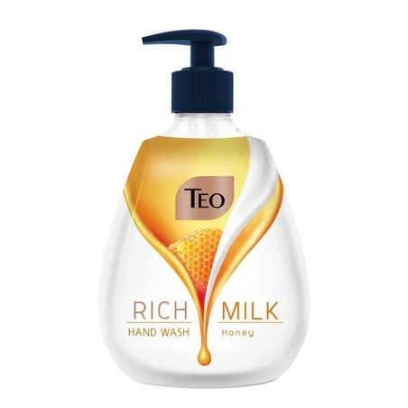 TEO RICH MILK HONEY ТЕЧЕН САПУН 400 мл.