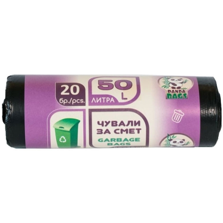PANDA ТОРБИ ЗА СМЕТ 50 L 20 бр.