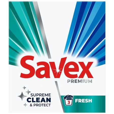 SAVEX PREMIUM FRESH ПРАХ ЗА ПРАНЕ 300 гр.