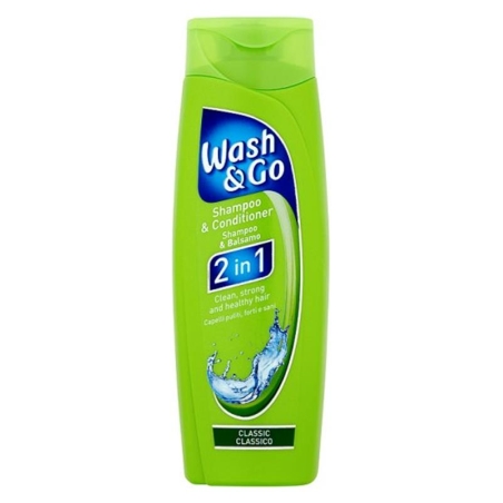 WASH & GO 2 IN 1 CLASSIC ШАМПОАН И БАЛСАМ 200 мл.