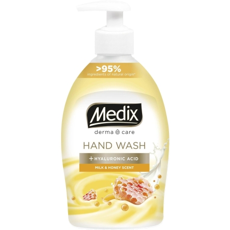 MEDIX MILK AND HONEY ТЕЧЕН САПУН ПОМПА 400 мл.