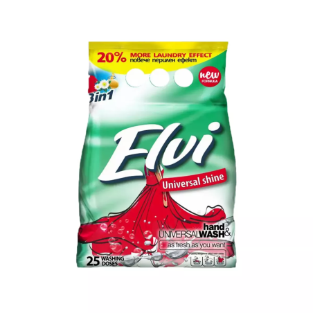ELVI UNIVERSAL SHINE HAND WASH ПРАХ ЗА ПРАНЕ 2 кг.