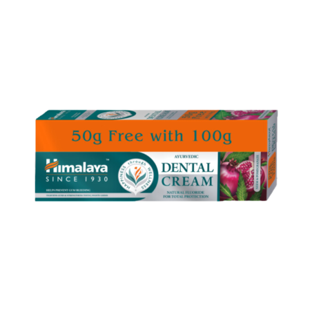 HIMALAYA AYURVEDIC NEEM & POMEGRANATE ПАСТА ЗА ЗЪБИ 100 гр. + 50 гр. подарък