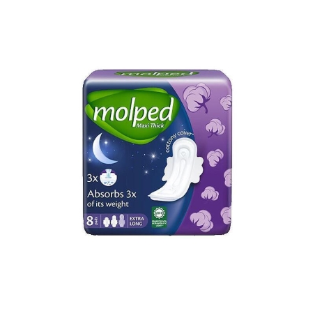 MOLPED MAXI & THICK NIGHT ДАМСКИ ПРЕВРЪЗКИ 8 бр. / опак.