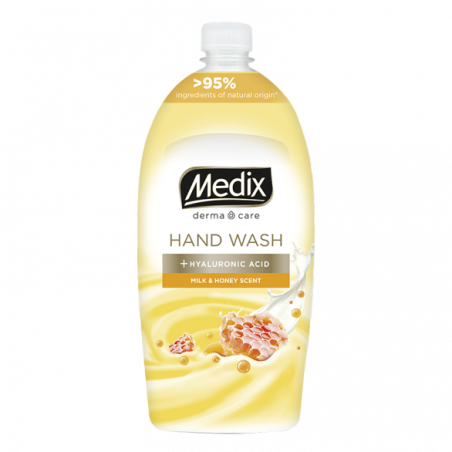 MEDIX MILK AND HONEY ТЕЧЕН САПУН РЕЗЕРВА 800 мл.