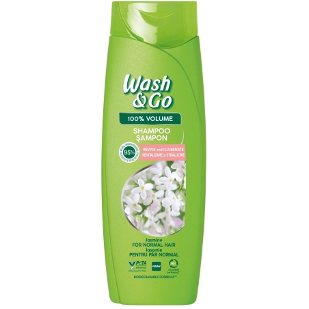 WASH & GO JASMINE ШАМПОАН 180 мл.