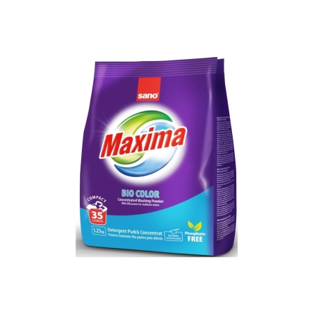 SANO MAXIMA BIO COLOUR ПРАХ ЗА ПРАНЕ 1.25 кг.