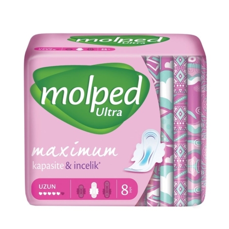 MOLPED ULTRA MAXIMUM LONG ДАМСКИ ПРЕВРЪЗКИ 8 бр. / опак.