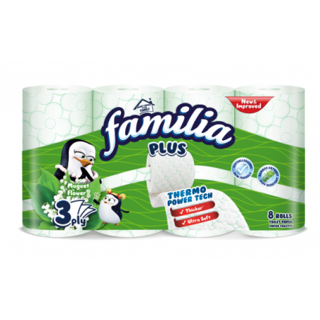FAMILIA MUGUET FLOWER ТОАЛЕТНА ХАРТИЯ 8 бр.
