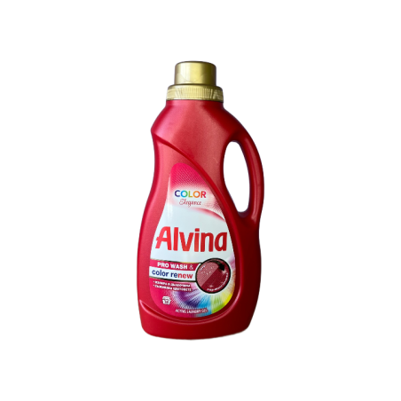 ALVINA RED COLOUR RENEW ТЕЧЕН ПЕРИЛЕН ПРЕПАРАТ ЗА ЦВЕТНИ ТЪКАНИ 900 мл.