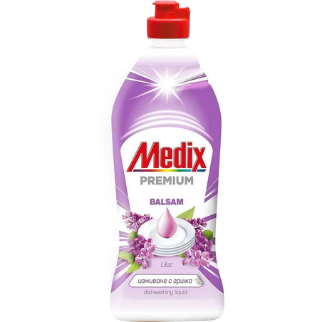 MEDIX PREMIUM BALSAM LILAC ПРЕПАРАТ ЗА МИЕНЕ НА СЪДОВЕ 750 мл.