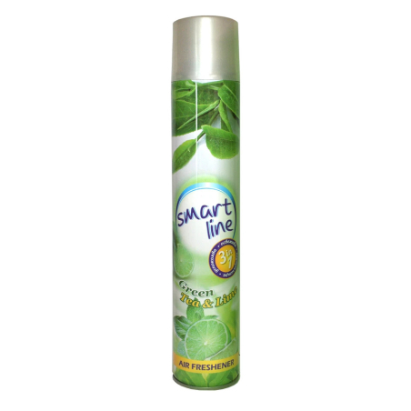 SMART LINE GREEN TEA AND LIME АРОМАТИЗАТОР СПРЕЙ 400 мл.