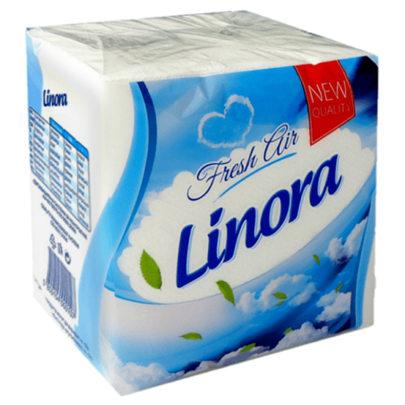 LINORA WHITE САЛФЕТКИ 50 бр.