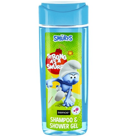 SMURFS ШАМПОАН И ДУШ ГЕЛ 210 мл.