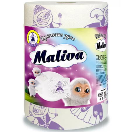 MALIVA КУХНЕНСКА ХАРТИЯ 2 пласта 1 бр./опак.
