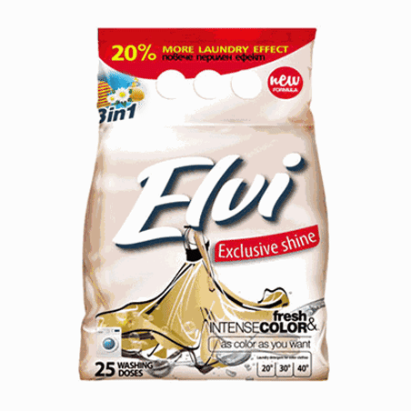 ELVI EXCLUSIVE SHINE COLOUR ПРАХ ЗА ПРАНЕ 2 кг.