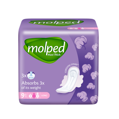 MOLPED MAXI & THICK LONG ДАМСКИ ПРЕВРЪЗКИ 9 бр. / опак.