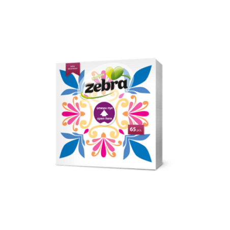ZEBRA LILIA САЛФЕТКИ 65 бр.