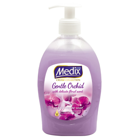 MEDIX GENTLE ORCHID ТЕЧЕН САПУН ПОМПА 400 мл.