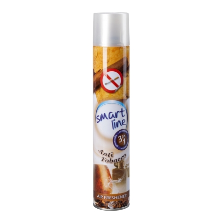 SMART LINE ANTI TOBACCO АРОМАТИЗАТОР СПРЕЙ 400 мл.