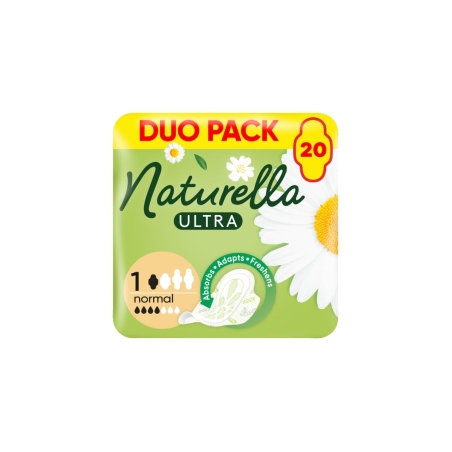 NATURELLA ULTRA NORMAL DUO PACK ДАМСКИ ПРЕВРЪЗКИ 20 бр. / опак.