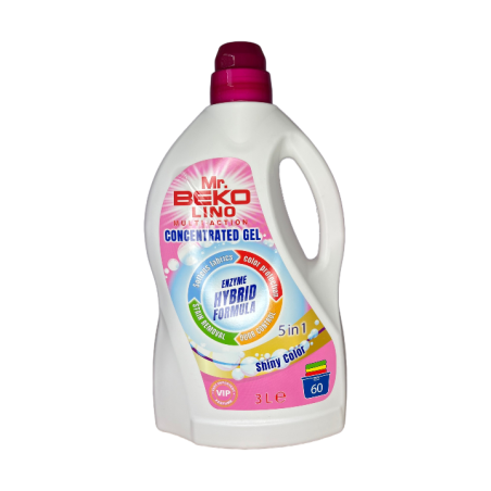 BEKO SHINY COLOUR ТЕЧЕН ПЕРИЛЕН ПРЕПАРАТ ЗА ЦВЕТНИ ТЪКАНИ 3000 мл.