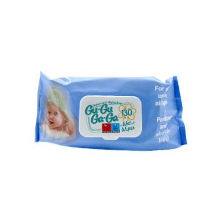 GU-GU GA-GA СИНИ МОКРИ КЪРПИ С КАПАК 130 бр.