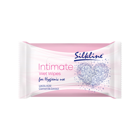 SILKLINE МОКРИ КЪРПИ ИНТИМНИ 25 бр.