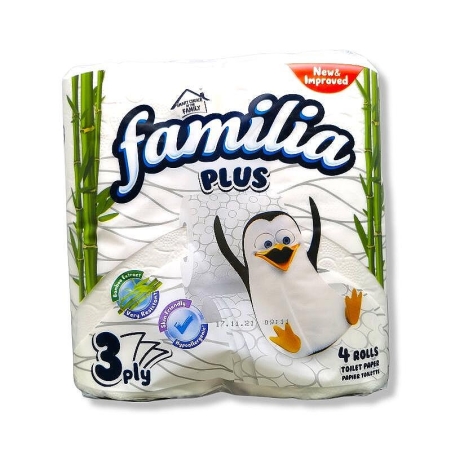 FAMILIA ТОАЛЕТНА ХАРТИЯ НЕАРОМАТИЗИРАНА 4 бр.