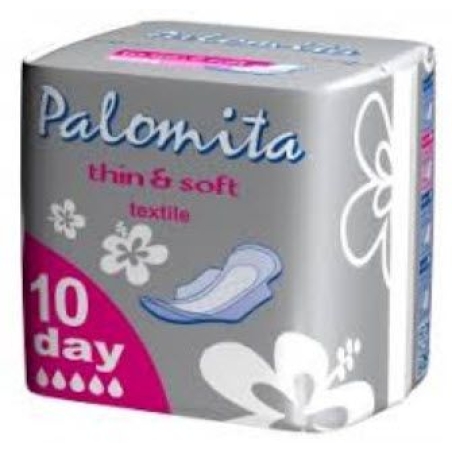 PALOMITA THIN & SOFT ДАМСКИ ПРЕВРЪЗКИ ДНЕВНИ ПАМУК 10 бр. / опак.